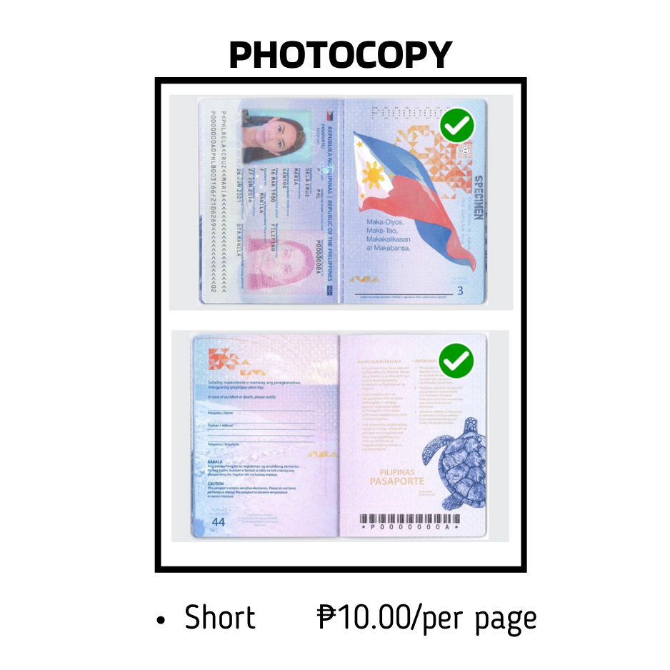 Short - Photocopy Full Colored